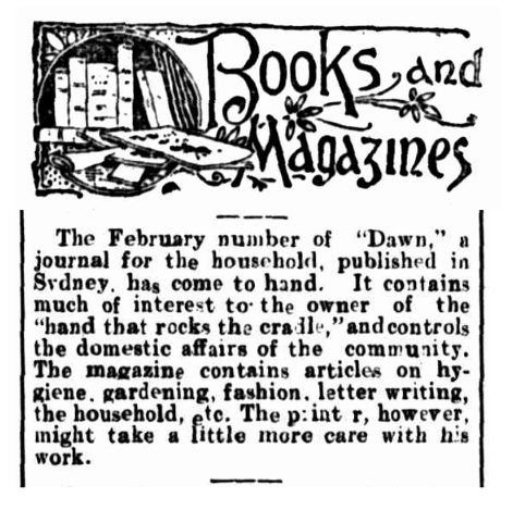 Books and Magazines - Western Mail - 21 February 1093